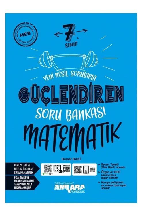 7. Sınıf Matematik Güçlendiren Soru Bankası Ankara Yayıncıık