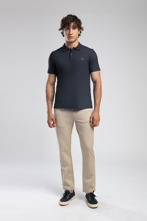 Resao Erkek Polo Yaka T-Shirt Lacivert