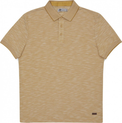 Jake Erkek Polo Yaka T-Shirt Pastel Sarı