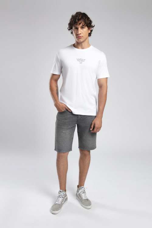 Paola Erkek O Yaka T-Shirt Beyaz