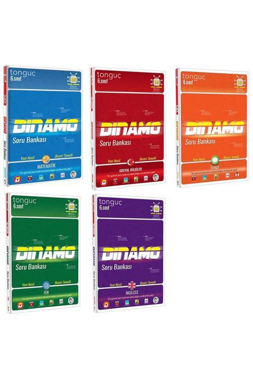 6. Sınıf Dinamo Soru Bankası Kitapları - 5 Kitaplık Set
