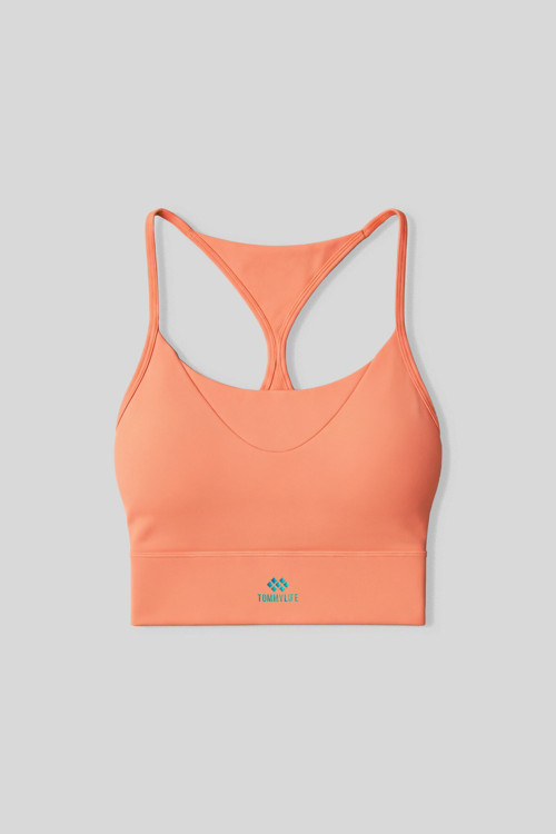 Mercan Standart Fit Baskılı Sırt Detaylı Kadın Spor Büstiyer - 97300