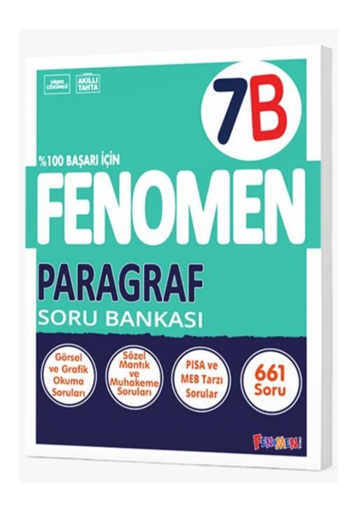 FENOMEN 7.SINIF PARAGRAF (B) SORU BANKASI