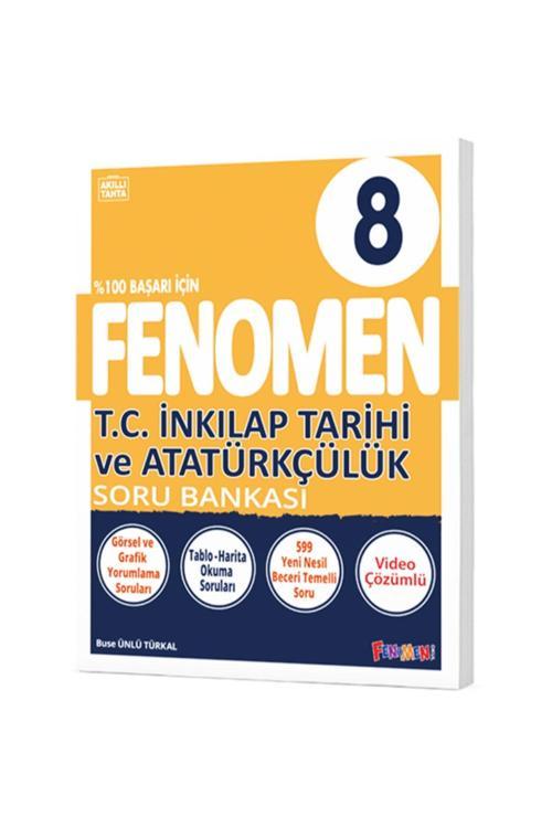 Okul 8. Sınıf T.C. İnkılap Tarihi ve Atatürkçülük Fenomen Soru Bankası