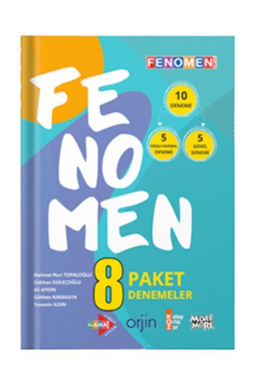 Fenomen 8.sınıf Tüm Dersler Paket Denemeler (10 Deneme)