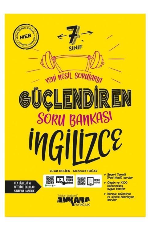 7. Sınıf Ingilizce Güçlendiren Soru Bankası Ankara Yayıncıık