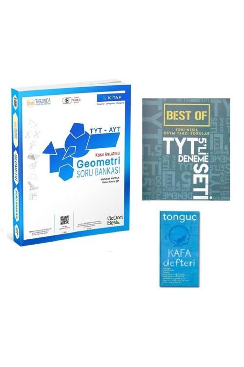 345 - Tyt-ayt Geometri Soru Bankası Ve Best Of Deneme+kafa Defteri Hediye