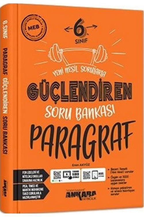 6. Sınıf Paragraf Güçlendiren Soru Bankası / Kolektif / Ankara Yayıncılık / 9786052663127