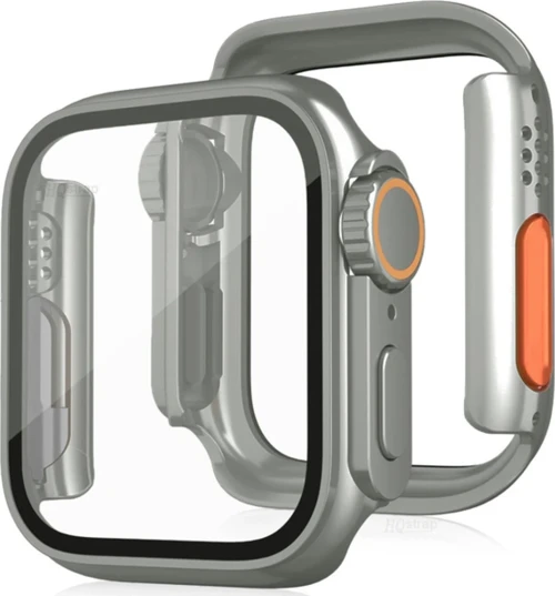 Apple Watch 44Mm Watch 49Mm Kasa Dönüştürücü Ve Ekran Koruyucu - Yıldız