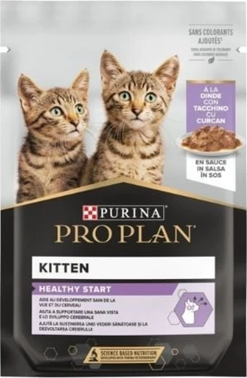 Pro Plan Kitten Hindili Pouch Yavru Konserve Kedi Maması 1 Adet 85 Gr