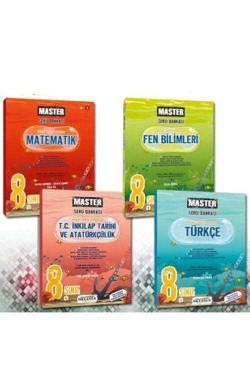 Okyanus 8. Sınıf Master Tüm Dersler Soru Bankası Seti