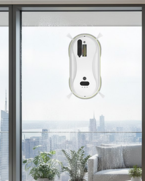 popüler 2800 Pa Güçlü Emişli Akıllı Cam Temizleyici Robot 2026