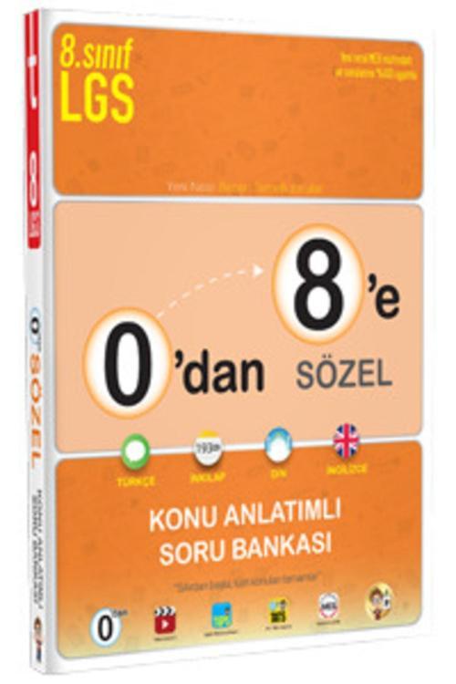 8. Sınıf Lgs 0'dan 8'e Sözel Konu Anlatımlı Soru Bankası