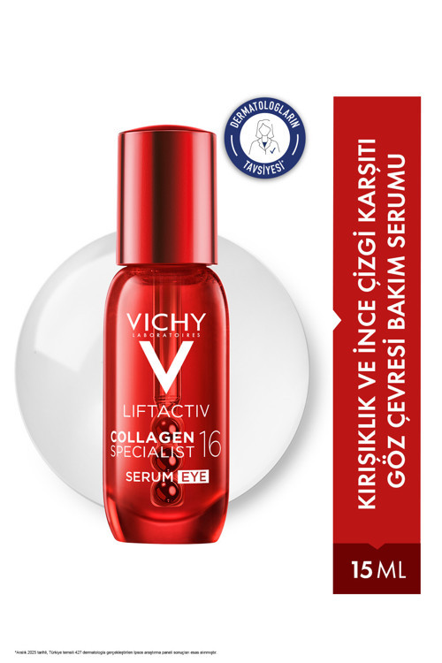 Liftactiv Collagen Specialist 16 Tüm Ciltler Tipleri İçin Göz Bakım Serumu 15ml