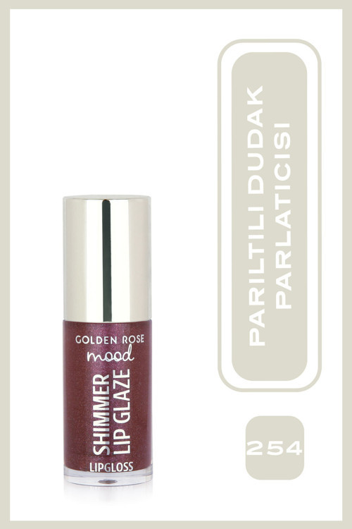 Mood Shimmer Lip Glaze No: 254 Berry Spark - Çok Boyutlu Işıltılı Lipgloss