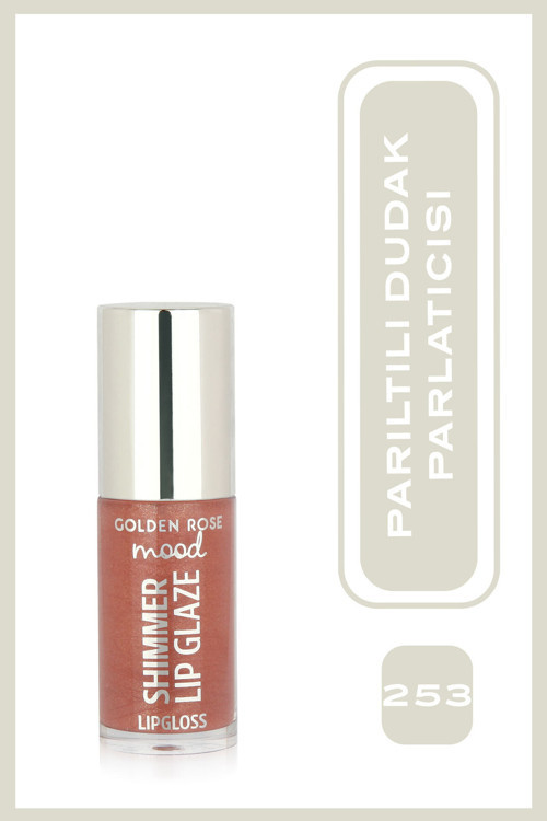 Mood Shimmer Lip Glaze No: 253 Sunset Glaze - Çok Boyutlu Işıltılı Lipgloss
