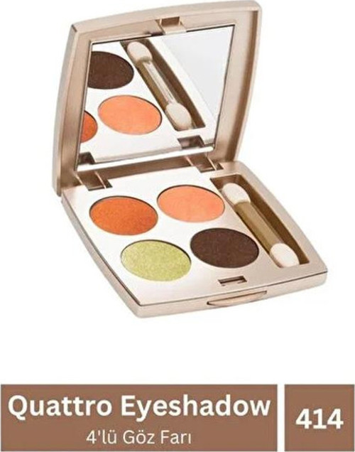 Quattro Eyeshadow 4 Lü 414 Far Paleti