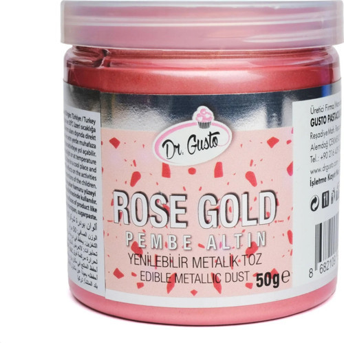 TOZ SİM METALİK DR. GUSTO 50 GR ROSE GOLD