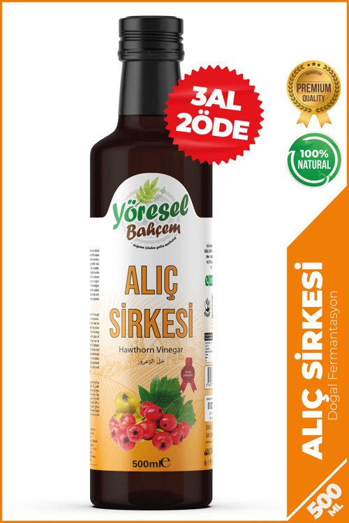 Alıç Sirkesi Doğal Fermantasyon (500Ml)