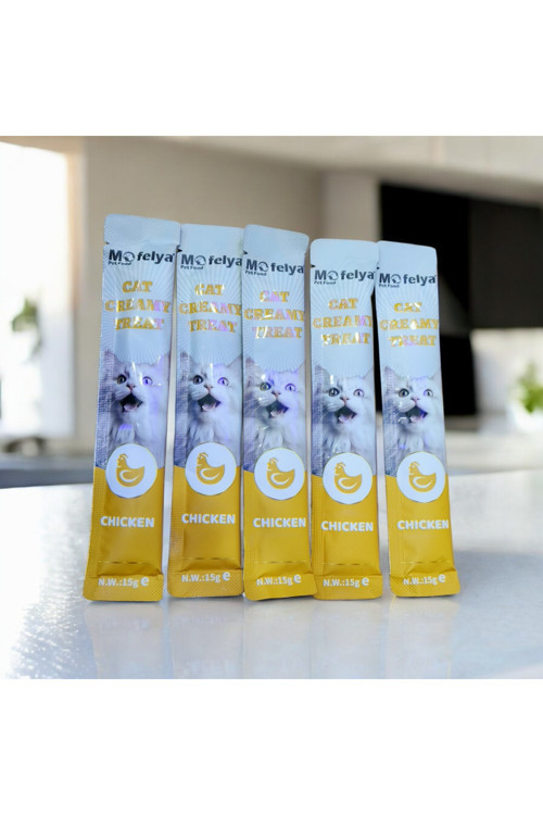 5'Li Tavuklu Stick Kedi Ödülü