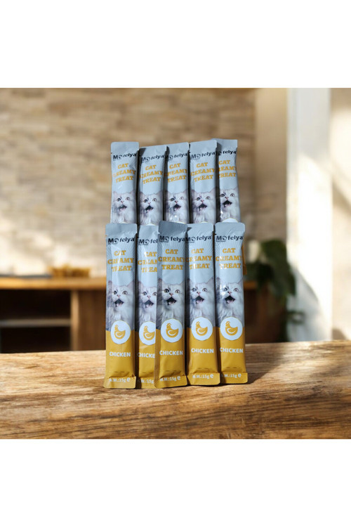 10'Lu Set Tavuklu Stick Kedi Ödülü