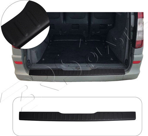 Mercedes Viano Uyumlu 2003-2014 Abs Arka Tampon Üstü Koruma