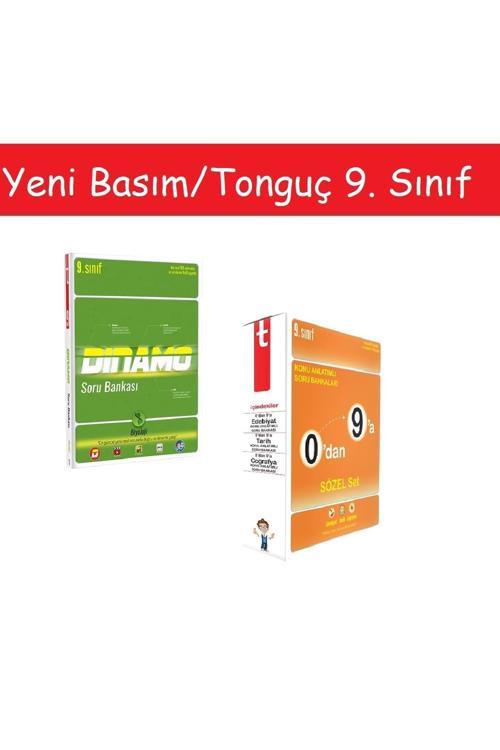 Tonguç 9. Sınıf Dinamo Biyoloji Soru Bankası & 0'dan 9'a Konu Anlatımlı Soru Bankası Sözel Set