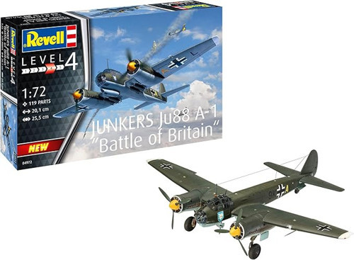 04972 Junkers Ju88 A-1 Brita Savaşı 1:72