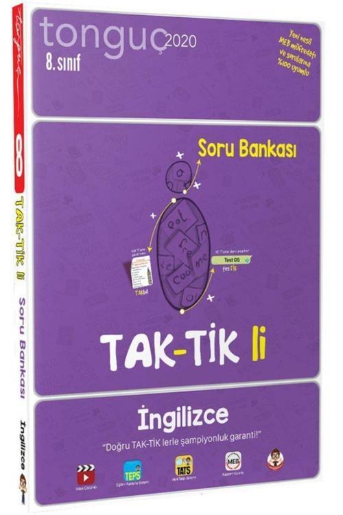 Yayınları 8.sınıf Ingilizce Taktik'li Soru Bankası