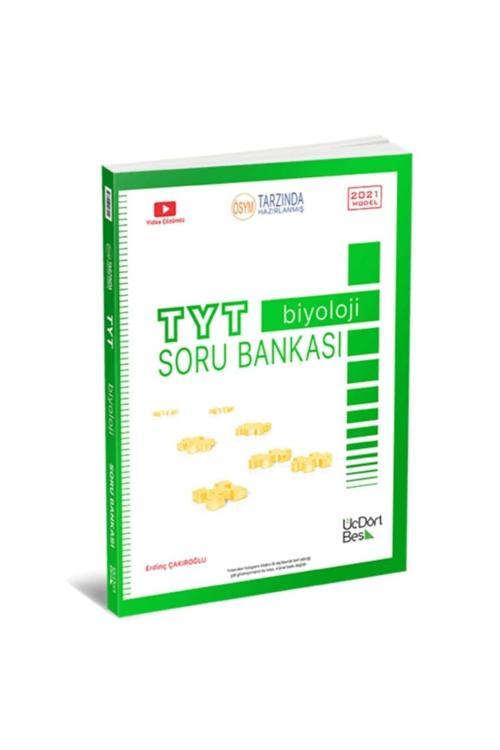 345 Üç Dört Beş Yayınları Tyt Biyoloji Soru Bankası 2021 Model