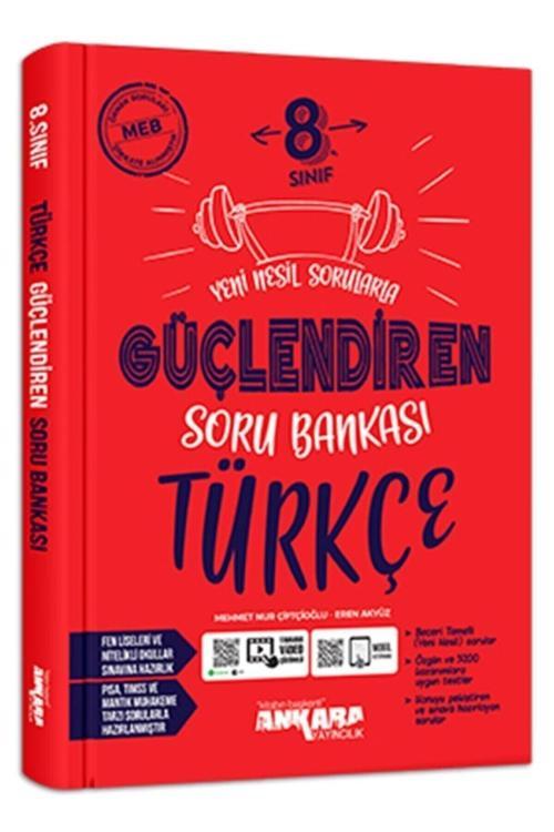 8.sınıf Türkçe Güçlendiren Soru Bankası Ankara