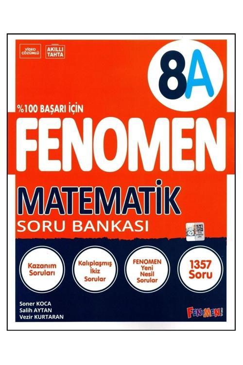 Fenomen 8. Sınıf LGS Matematik Soru Bankası (A)