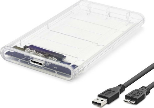 Hdd Kutu Usb3.0 Plastik Sata 2.5" Transparent HDX1760