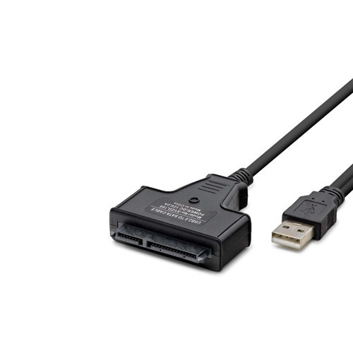 Usb To Sata Kablo 2.5 Güç Girişli 38Cm Siyah HDX7516