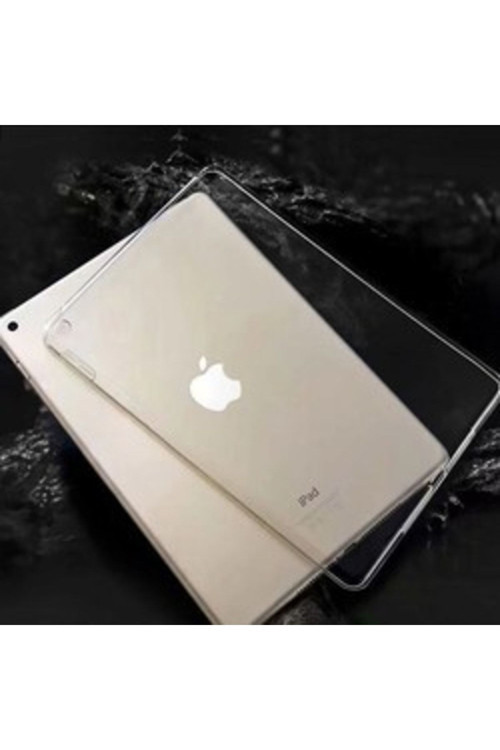Apple İpad 8. Nesil 10.2 İnç Uyumlu Siyah Silikon Ultra Esnek Süper Silikon Tablet Kılıfı