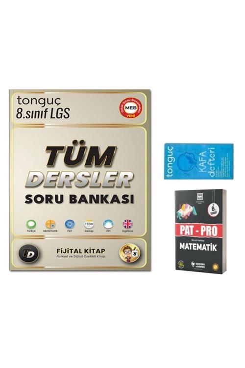 8. Sınıf Tüm Dersler Soru Bankası ve Pat-Pro Matematik Soru Bankası+Kafa Defteri Hediyeli 2023-2024