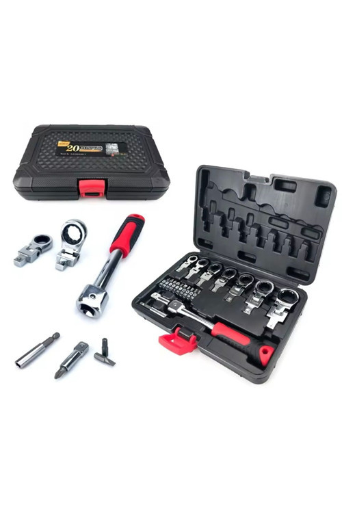 20 parça cırcırlı anahtar seti