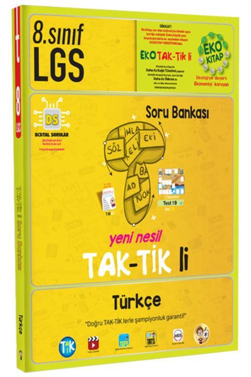Güncel 8. Sınıf Türkçe Eko Taktikli Soru Bankası