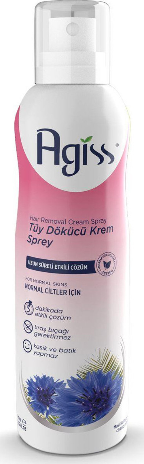 Tüy Dökücü Krem Gazlı Sprey 175 ml Normal Ciltler