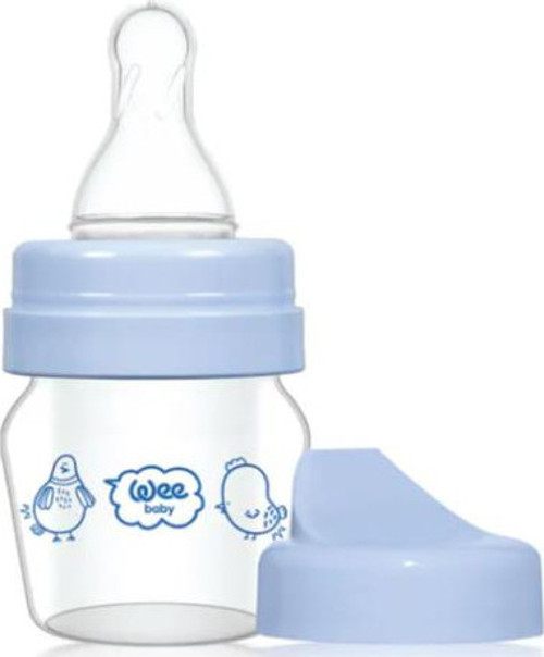 Mini Cam Alıştırma Bardağı Seti 30 ml 0-6 ay Mavi