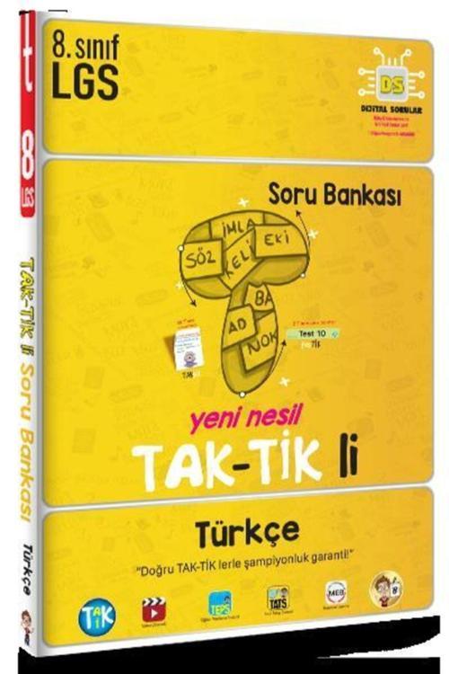 8. Sınıf Lgs Türkçe Taktikli Soru Bankası Tonguç Akademi 2022