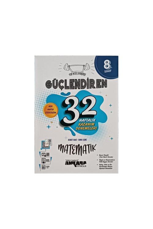 Ankara Yayıncılık 8.sınıf Lgs Güçlendiren 32 Haftalık Matematik Deneme