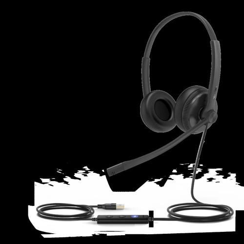 Yealınk Uh34, Kablolu, Teams Uyumlu, 3,5mm Jac, Usb-a, Usb-c, Çift Taraflı, Gürültü Engelleyici, Çağ