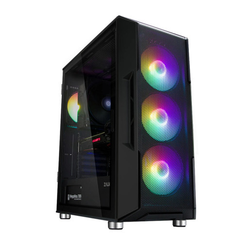 I3 Neo Black, Megamax, 700w 80+, Mesh Panel, Tempered Glass, 4x120mm Rgb Fan, Atx Gamıng Kasa