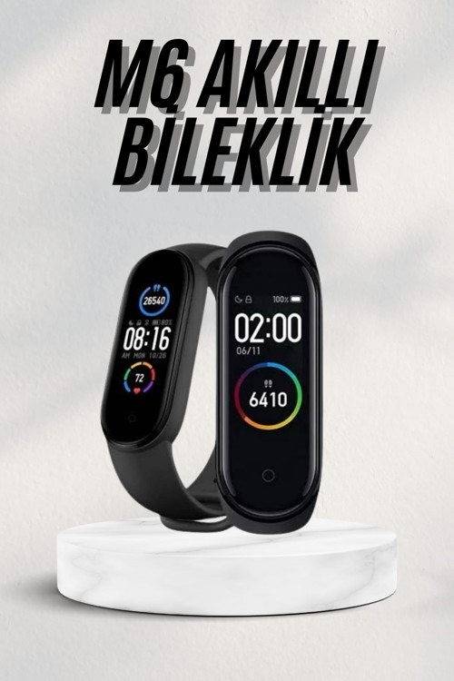 popüler Akıllı Bileklik Android ve İOS Uyumlu Bildirim ve Çağrı Görme Spor Takibi 2026