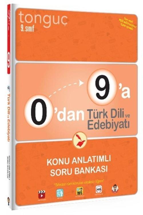 Tonguç 9.sınıf 0 Dan 9 A Türk Dili Ve Edebiyatı Konu Anlatımlı Soru Bankası