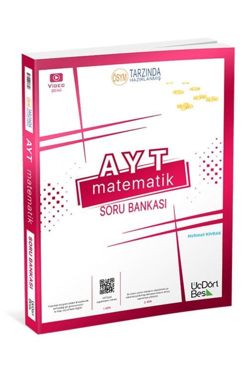 Üçdörtbeş Yayınları Üç Dört Beş 345 Ayt Matematik Soru Bankası 2023