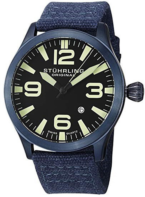 STUHRLING 141B.33XC1 STÜHRLİNG 47MM İSVİÇRE ÜRETİMİ ERKEK KOL SAATİ ERKEK KOL SAATİ