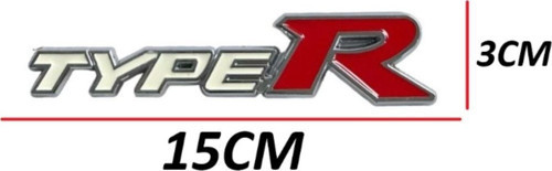 Honda Civic TypeR Yazı Arka 2004-2006