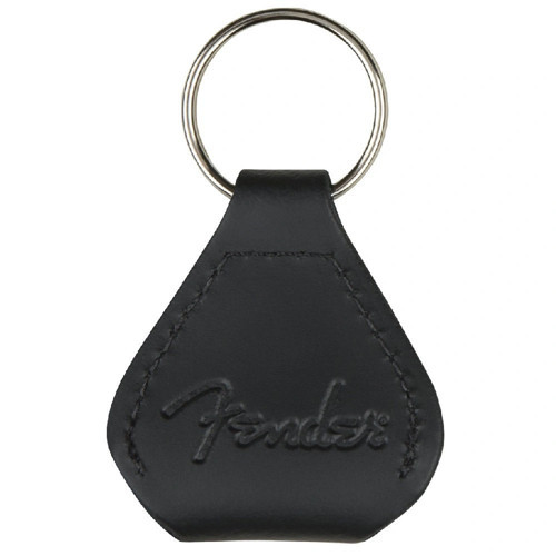 Leather Pick Holder Anahtarlık Siyah Pena Cüzdanı Gitar Penalık